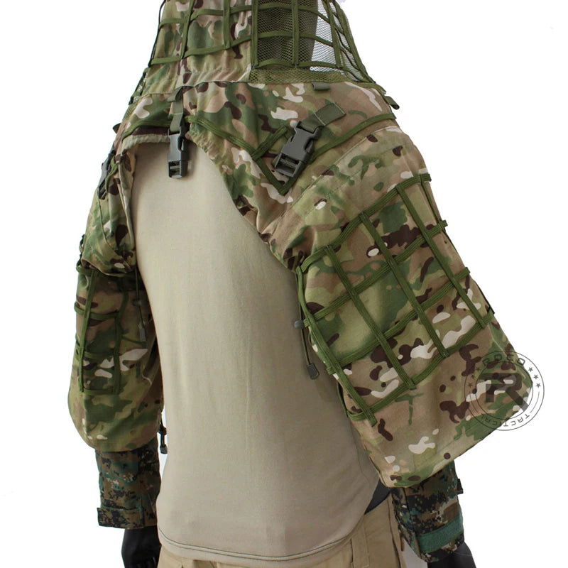 Ghillie tactique type Viper Hood - Loadout 
