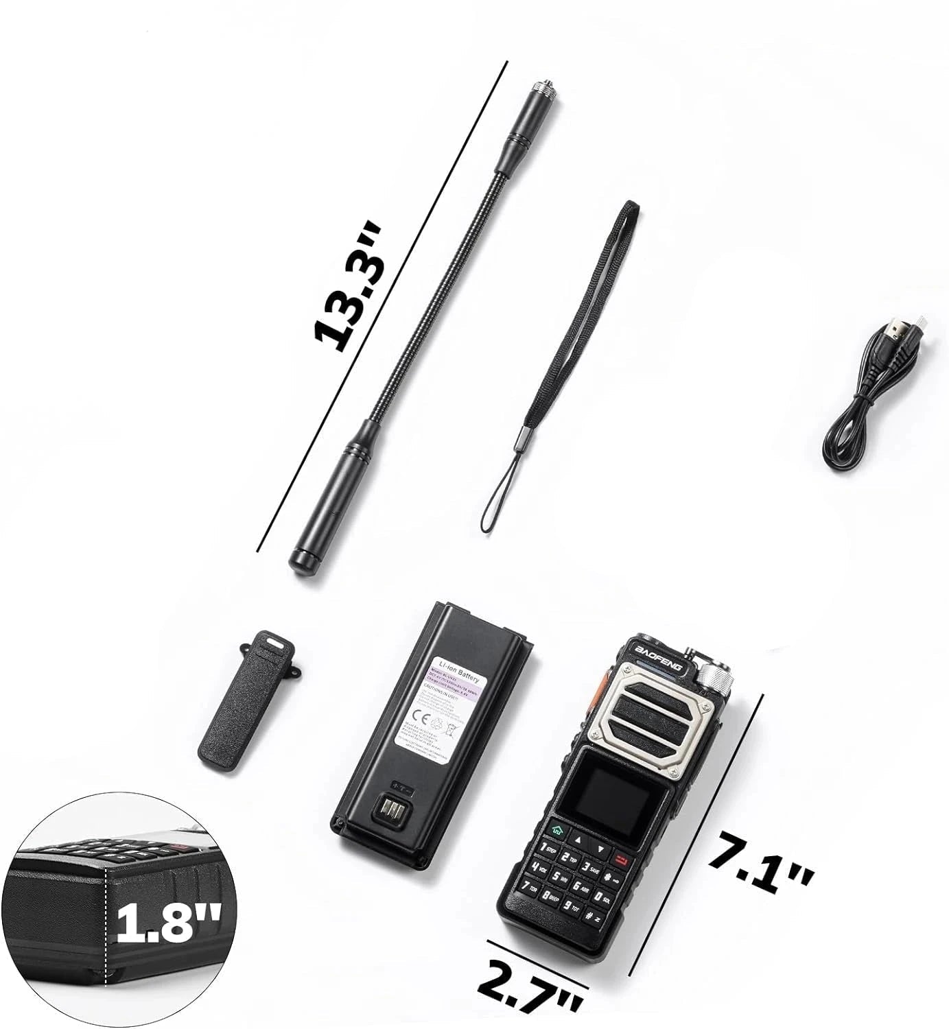Baofeng Talkie Walkie UV-25 10W - Loadout 