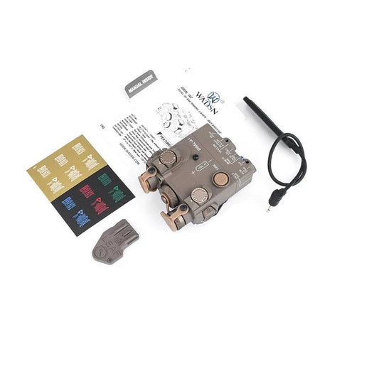Boitier Lampe/Laser+IR Type DBAL-A2 WADSN ABS (Tan)  Loadout   