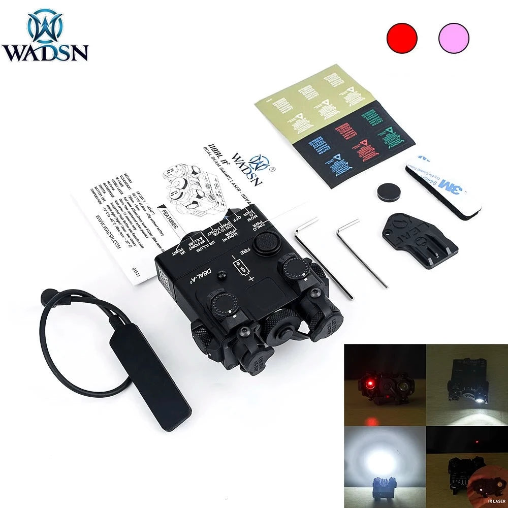 Boitier Lampe/Laser+IR Type DBAL-A2 WADSN METAL (Noir)  Loadout   