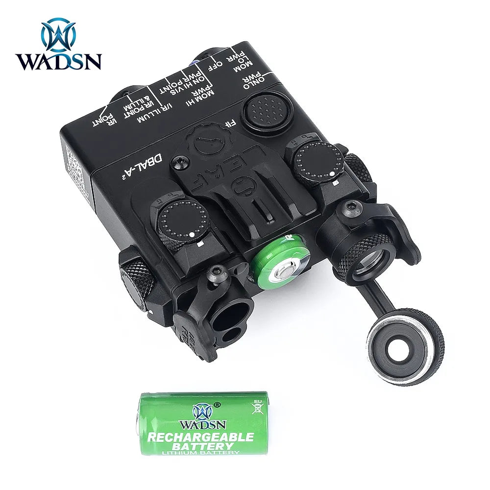 Boitier Lampe/Laser+IR Type DBAL-A2 WADSN METAL (Noir)  Loadout   