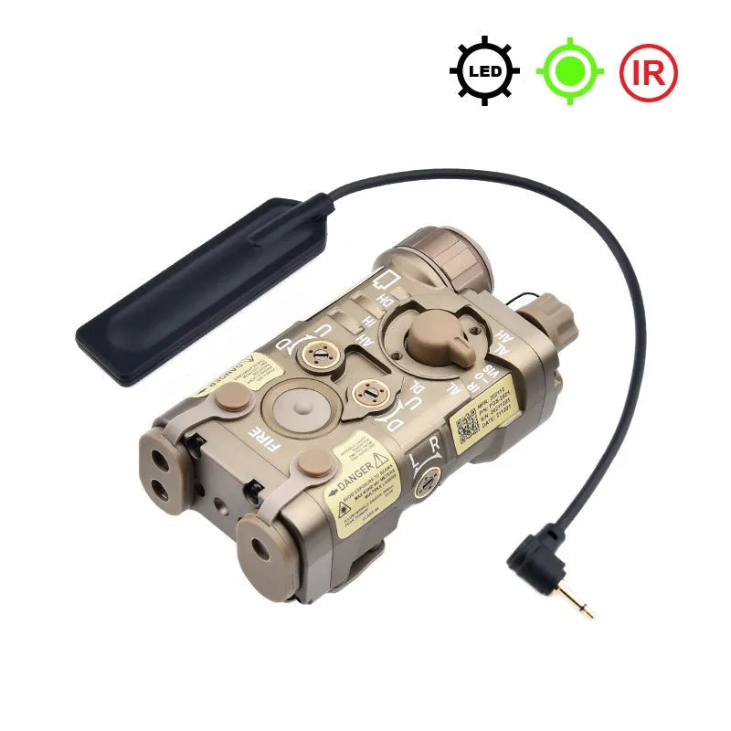 Boîtier Lampe/Laser+IR type NGAL A3 WADSN METAL (Tan)  Loadout   