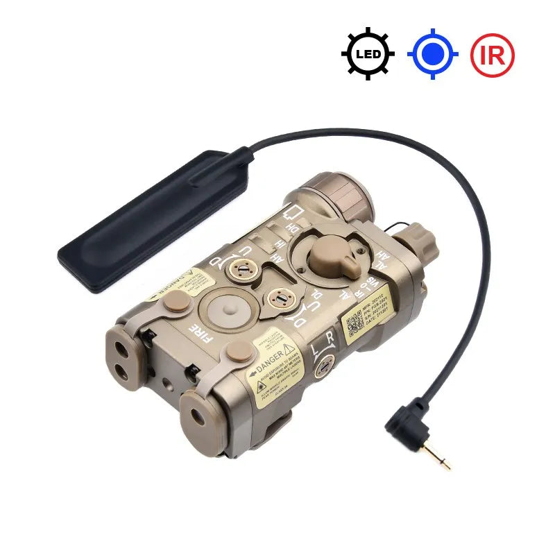 Boîtier Lampe/Laser+IR type NGAL A3 WADSN METAL (Tan)  Loadout   