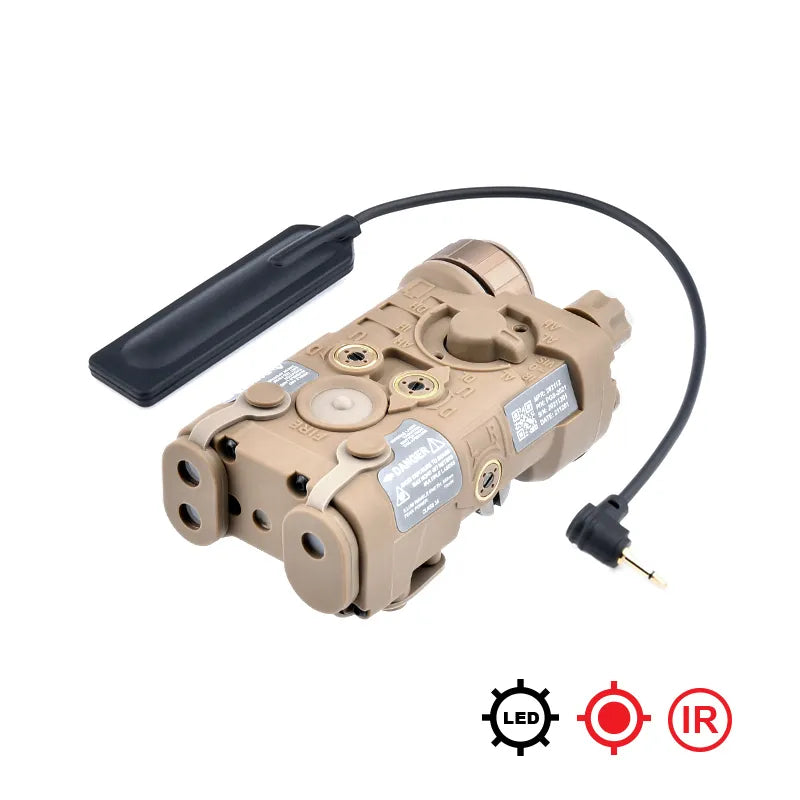 Boîtier Lampe/Laser+IR type NGAL L3 WADSN ABS (Tan)  Loadout   