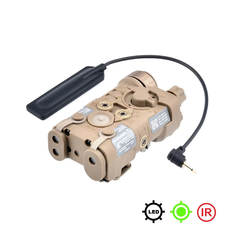 Boîtier Lampe/Laser+IR type NGAL L3 WADSN ABS (Tan)  Loadout   