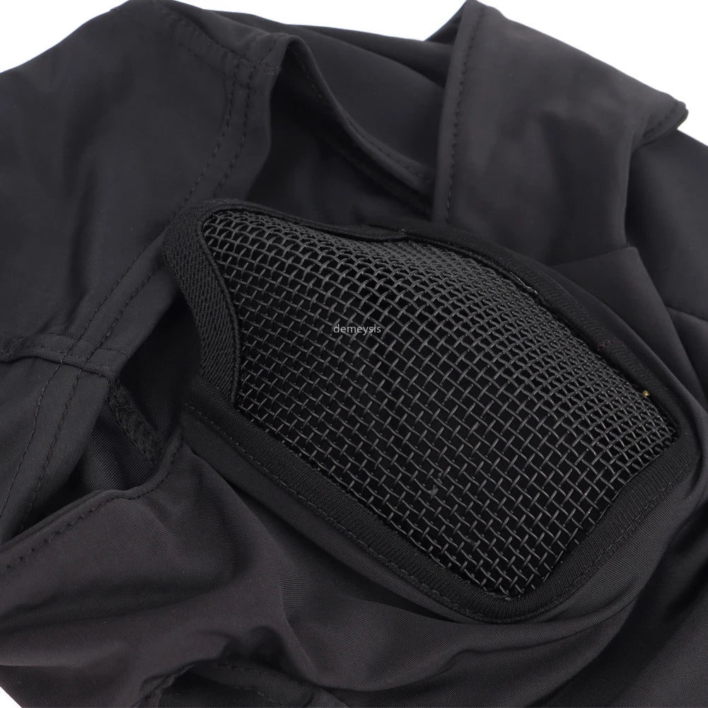 Cagoule avec protection faciale grillagée  Loadout   