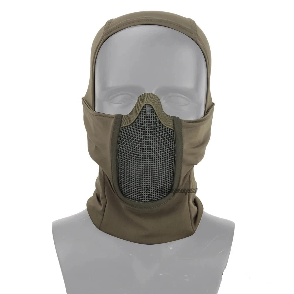 Cagoule avec protection faciale grillagée  Loadout   