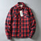 Chemise Polaire Civile à Carreaux Rouge et Noir  Loadout   