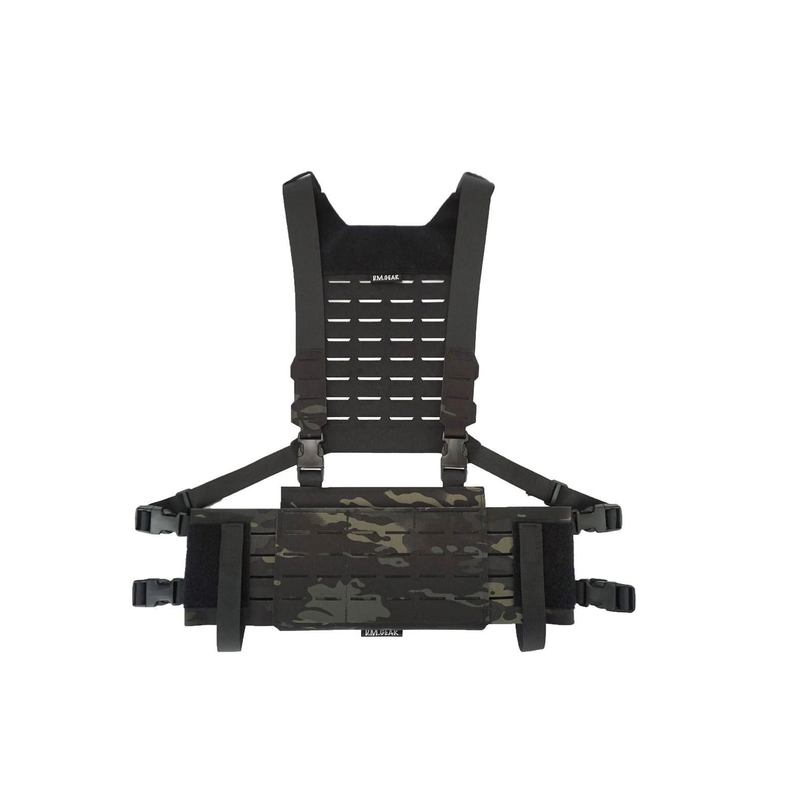 Chest-Rig Tactique Modulaire avec Backplate - DM.GEAR - Loadout 