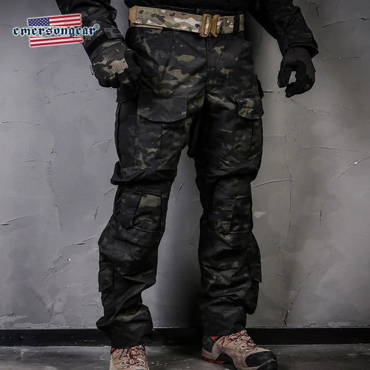 Emersongear Pantalon Tactique Multicam Noir Type G3 - Loadout 
