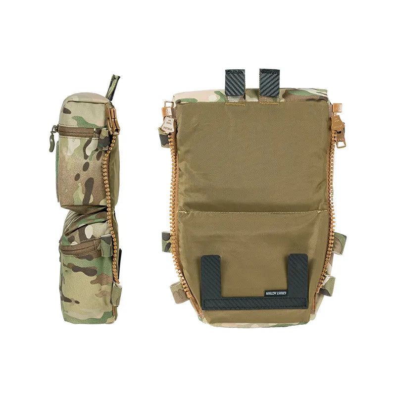 G.A. Tactics Back Panel Double Poches Type Zip-On - Loadout 