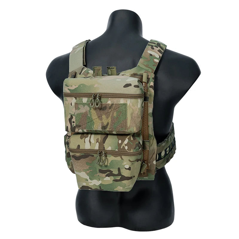 G.A. Tactics Back Panel Double Poches Type Zip-On - Loadout 