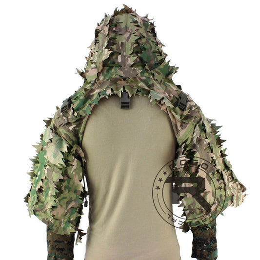 Ghillie tactique feuillu type Viper Hood - Loadout 