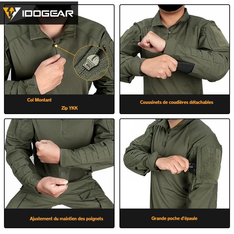 IDOGEAR Chemise Tactique Type Striker - Loadout 