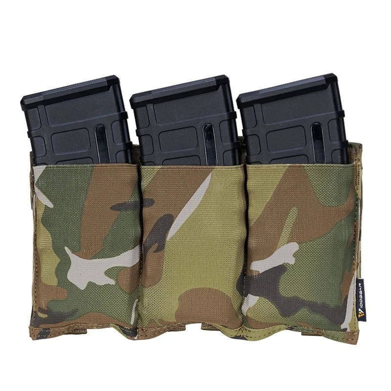 IDOGEAR Triple porte-chargeurs 556 élastique - Loadout  - 