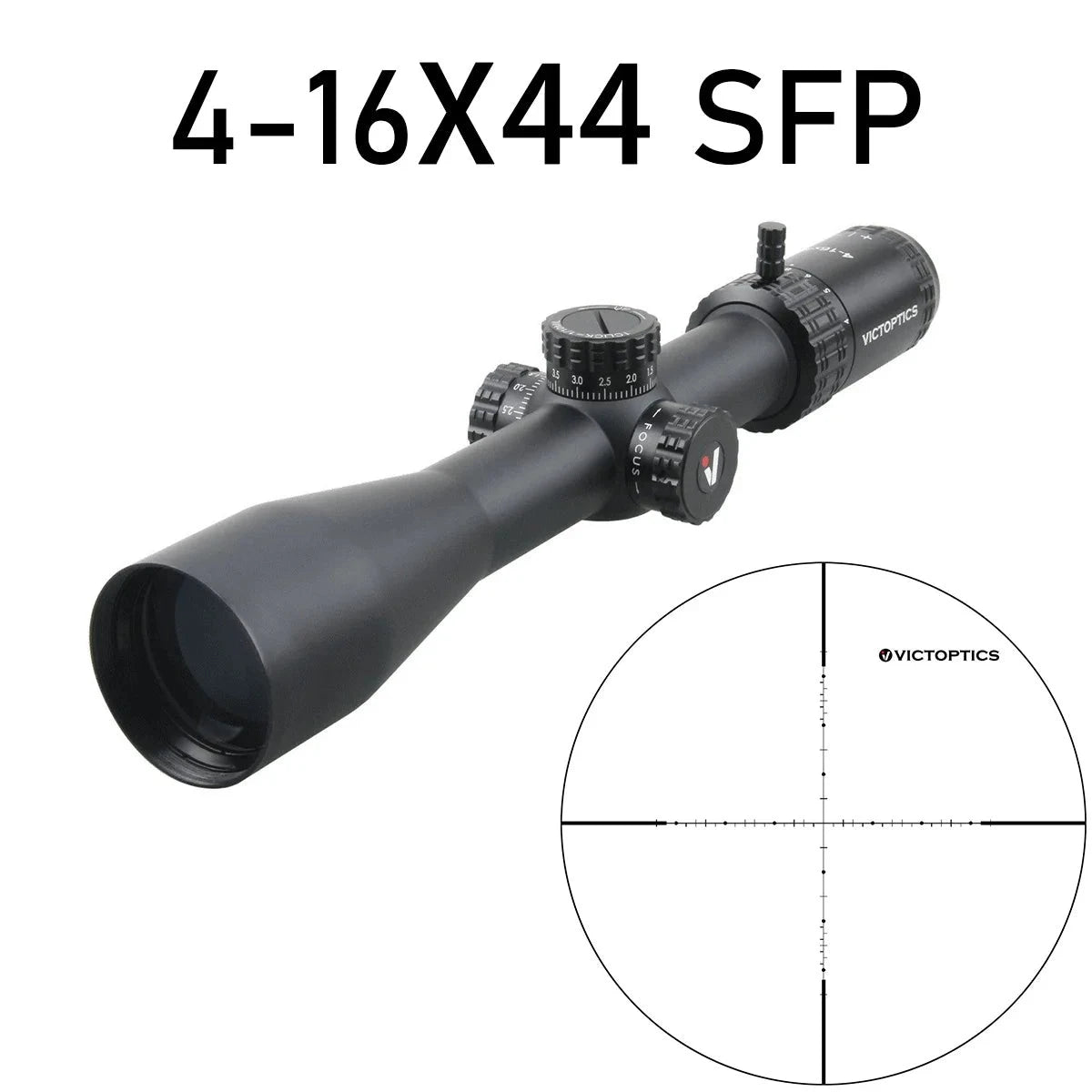 Lunette de visée Victoptics S4 4-16x44 SFP - Loadout  - 