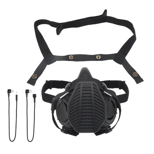 Masque à Gaz Factice Type SOTR - Avec Microphone  Loadout   