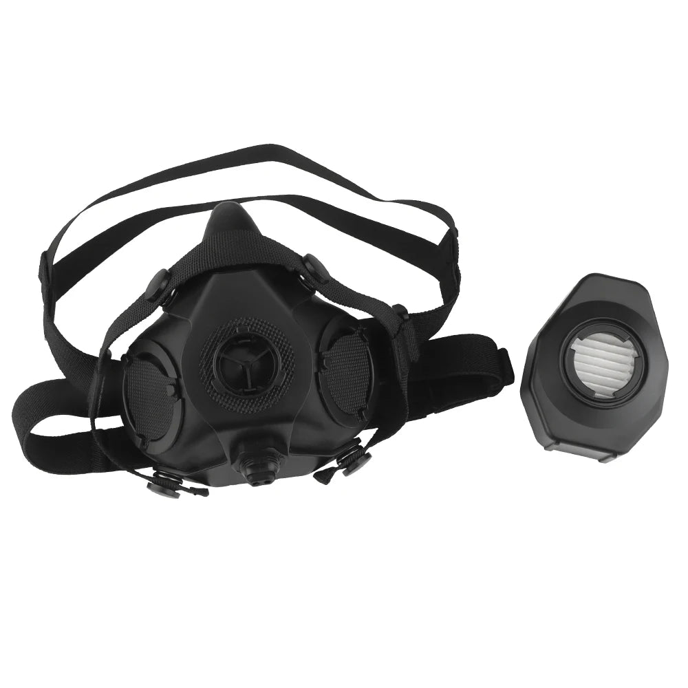 Masque à Gaz Factice Type SOTR - Avec Microphone  Loadout   