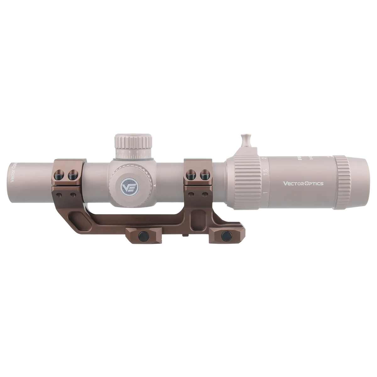 Montage d'Optique Victoptics XASR 30mm Coyote FDE - Loadout  - 