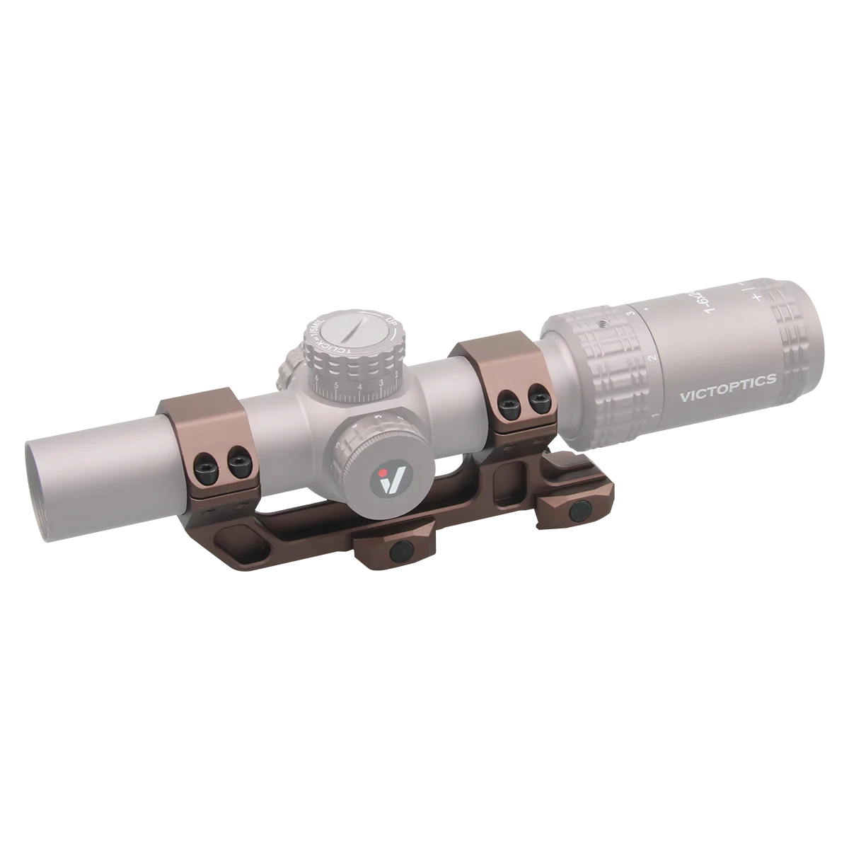 Montage d'Optique Victoptics XASR 30mm Coyote FDE - Loadout  - 