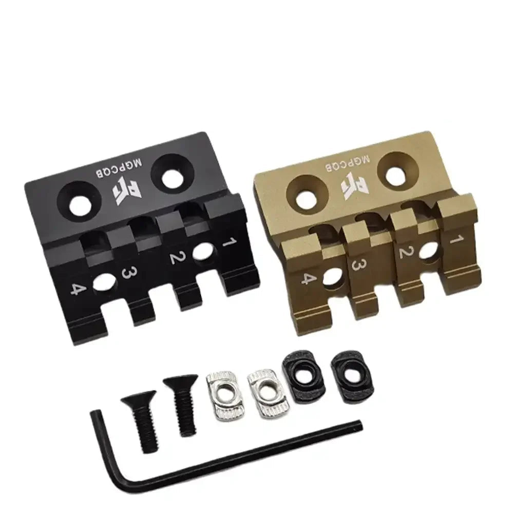 M300/M600 Support 45° Side Guide MLOK/KEYMOD Fishbone Increasing Guide Flashlight Clamp Horse For Margaap Kam Ming M4  Loadout   