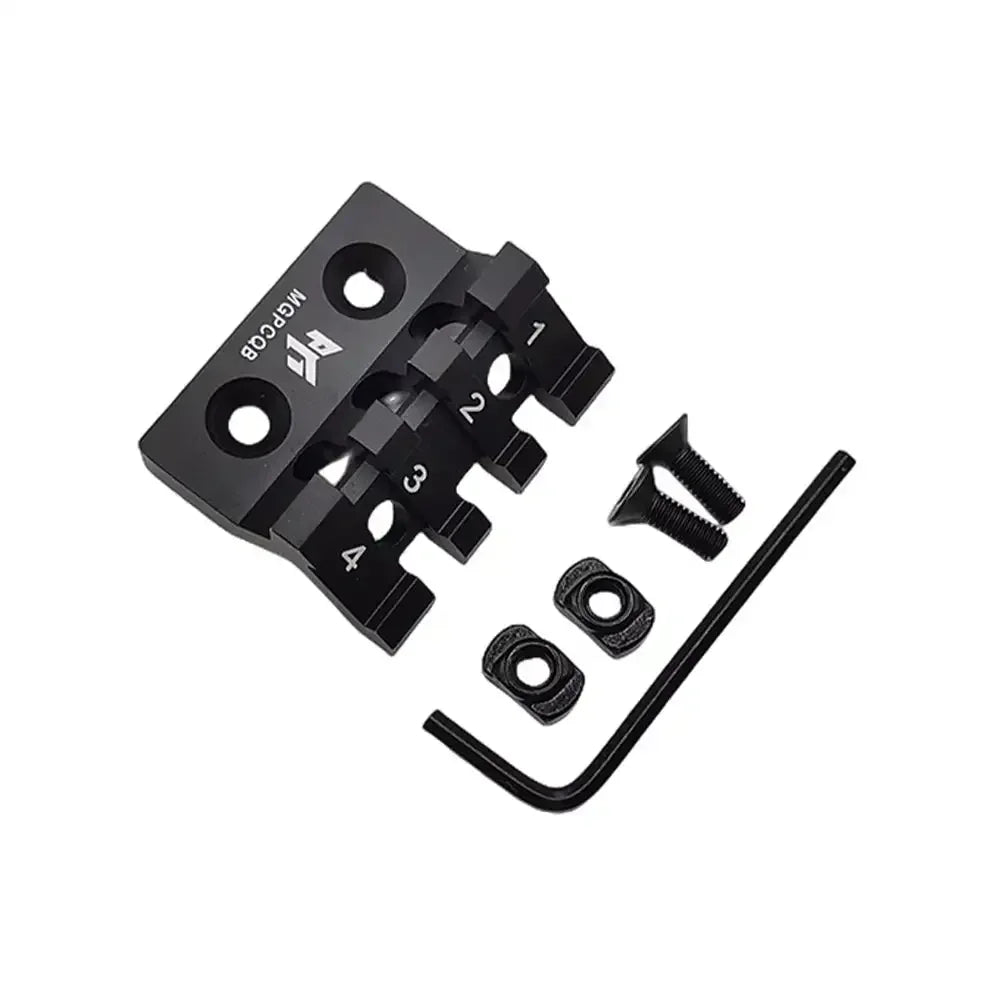 M300/M600 Support 45° Side Guide MLOK/KEYMOD Fishbone Increasing Guide Flashlight Clamp Horse For Margaap Kam Ming M4  Loadout   