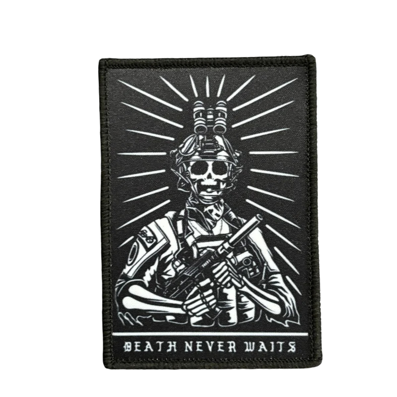 Patch Nylon "Death Never Waits" - Loadout  - 