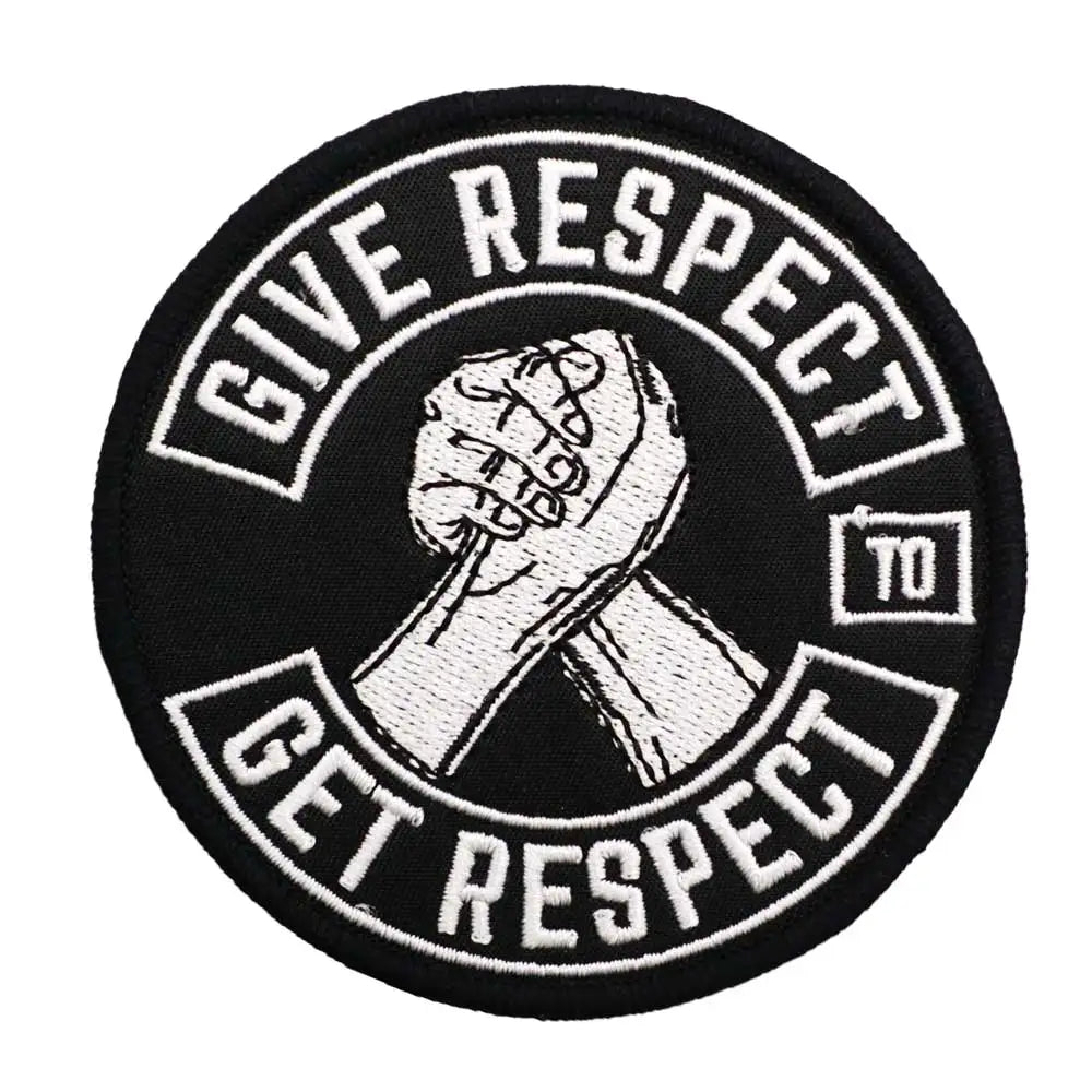 Patch nylon "Give Respect to Get Respect" - Loadout  - 