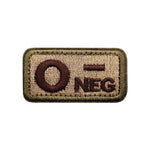 Patch Nylon Groupe Sanguin TAN - Vignette | Loadout 