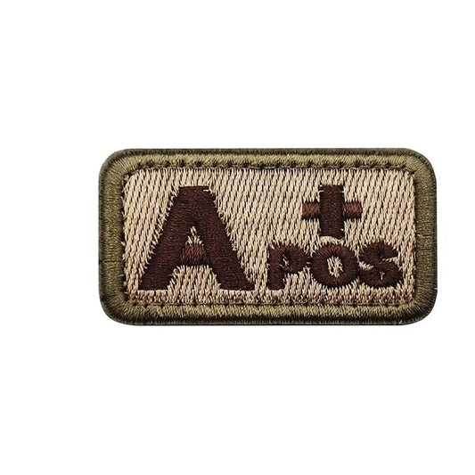 Patch Nylon Groupe Sanguin TAN - Loadout 