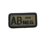Patch Nylon Groupe Sanguin Vert OD - Vignette | Loadout 