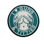 Patch Nylon I Love Guns - Vignette | Loadout 