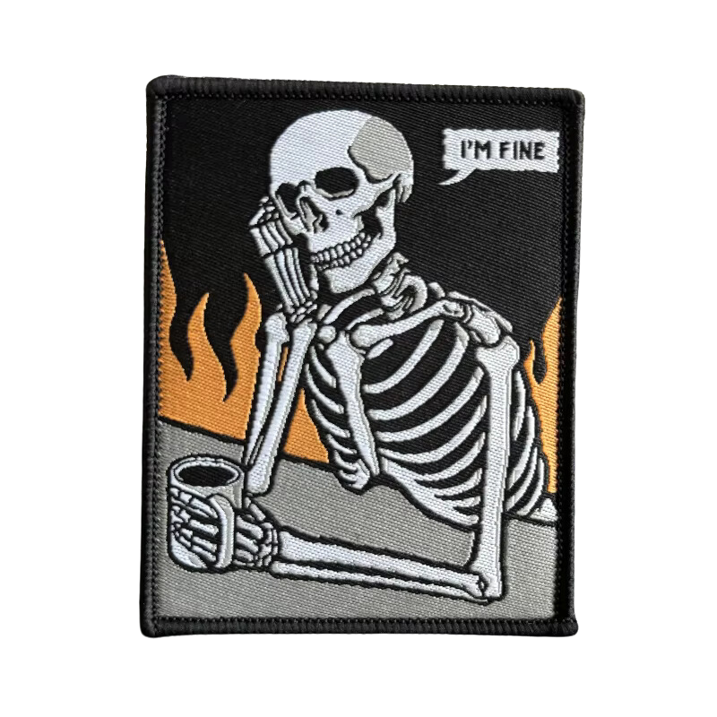 Patch Nylon "I'm Fine" - Loadout  - 