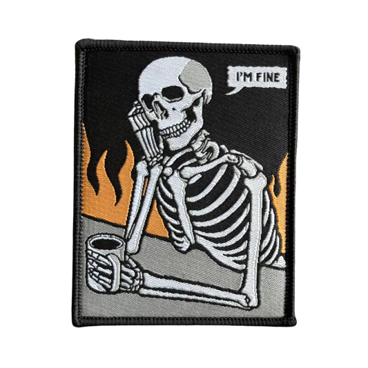 Patch Nylon "I'm Fine" - Loadout  - 