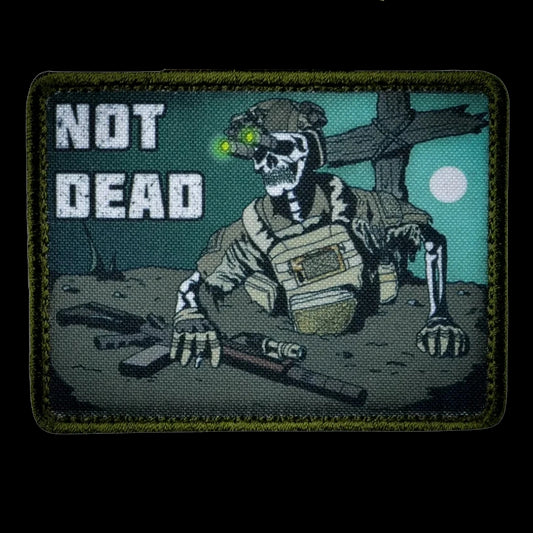 Patch Nylon "Not Dead"