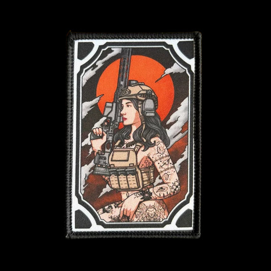 Patch Nylon "Tactical Girl"