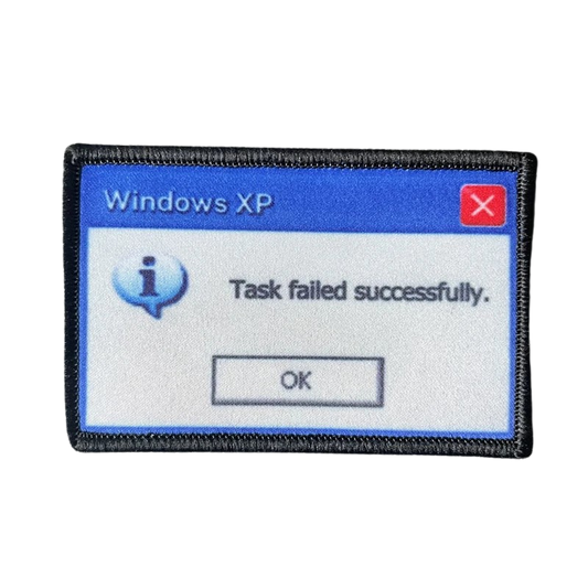 Patch Nylon "Task Failed successfully." - Loadout  - 