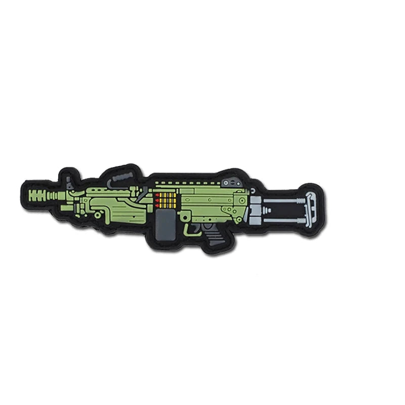 Patch PVC "M249 SAW" - Loadout  - 