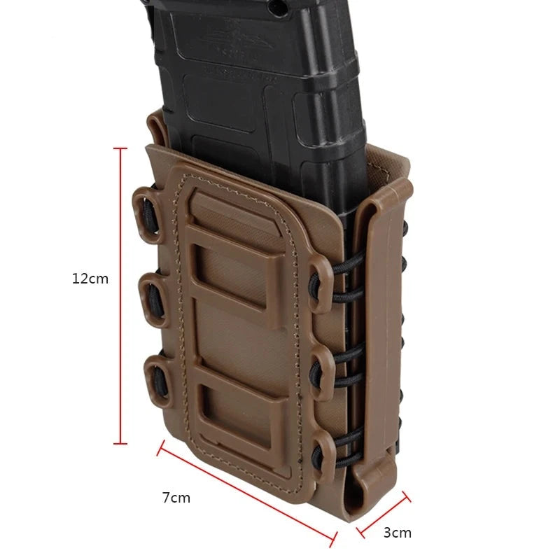 Porte-Chargeur Tactique 5.56 - 7.62 en ABS/Nylon - Loadout 