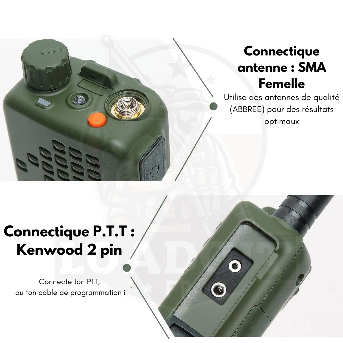Radio Baofeng AR-152 Dual Band VHF/UHF - Loadout 