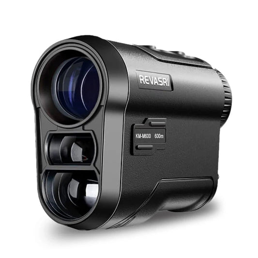 REVASRI 600M/Yard Golf Laser Rangefinder with Slope Compensation Flagpole Lock Vibration USB Rechargeable for Golfing  Loadout   