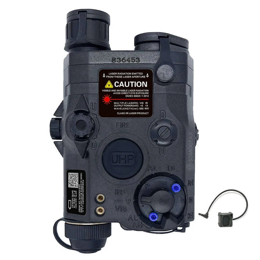 SomoGear Boîtier Lampe/Laser AN/PEQ-15 NOIR