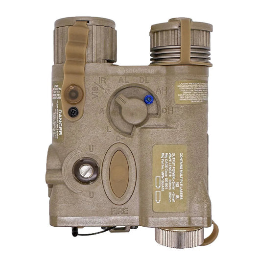 SomoGear Boîtier Lampe/Laser AN/PEQ-16B TAN