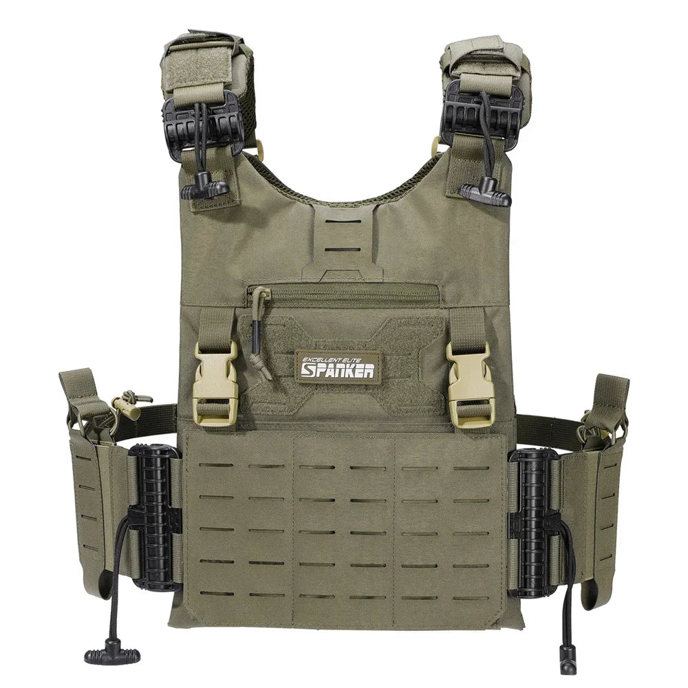 SPANKER Gilet Porte-plaque QD - Loadout 