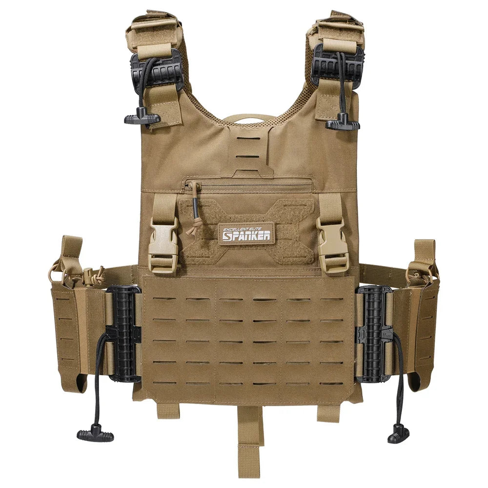 SPANKER Gilet Porte-plaque QD - Loadout 