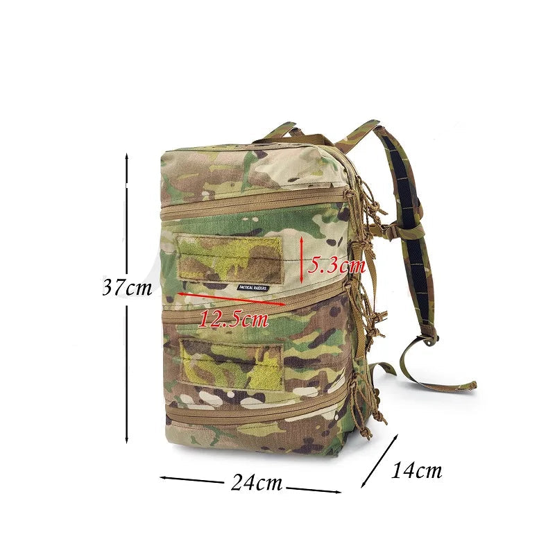 Tactical Raider – Sac à Dos Médical Tactique Type Delta - Loadout 