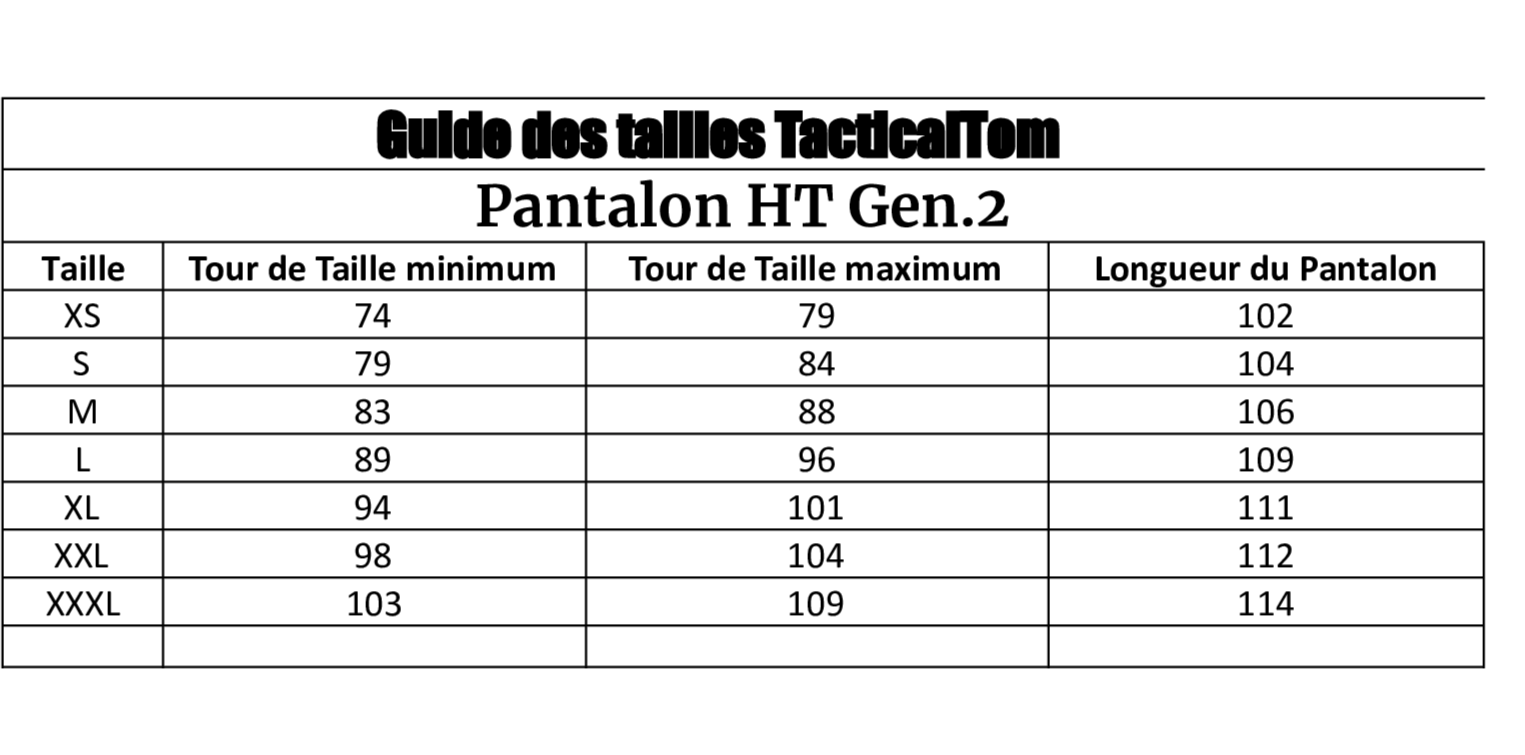 TacticalTom Pantalon Tactique HT G2 Multicam - Loadout 