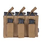 Triple Portes Chargeurs Tactique 5.56 et PA en Nylon - Vignette | Loadout 