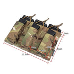 Triple Portes Chargeurs Tactique 5.56 et PA en Nylon - Vignette | Loadout 