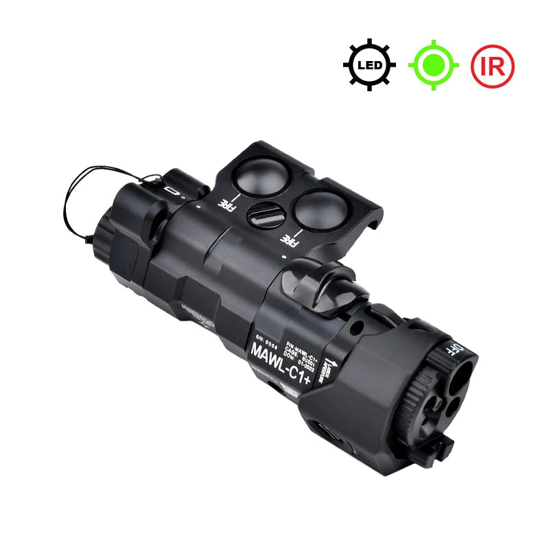 WADSN Boitier Lampe/Laser MAWL C1 METAL NOIR - Loadout 